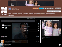 Tablet Screenshot of nashfm1025.com